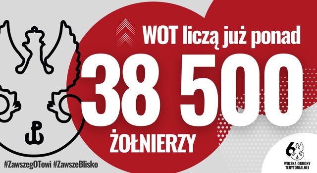 WOT liczą już ponad 35 tys. żołnierzy