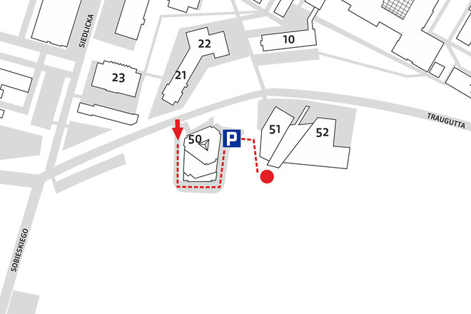 Otwarcie parku przy Centrum Kompetencji STOS - mapa wydarzenia