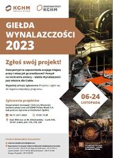 Giełda Wynalazczości KGHM 2023 - plakat.jpg