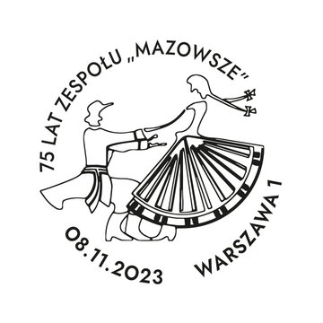 Datownik 75 lat Zespołu Mazowsze 