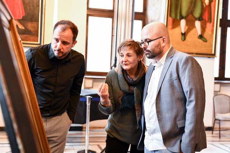 Prezentacja portretów Chodowieckich  fot Agnieszka Grabowska Muzeum Gdańska (15)
