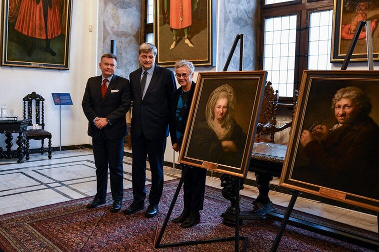 Prezentacja portretów Chodowieckich  fot Agnieszka Grabowska Muzeum Gdańska (8)