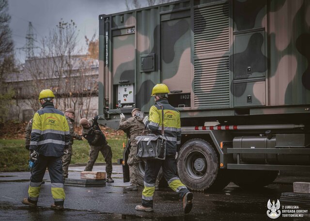 Lubelscy terytorialsi w gOTowości do wsparcia energetycznego