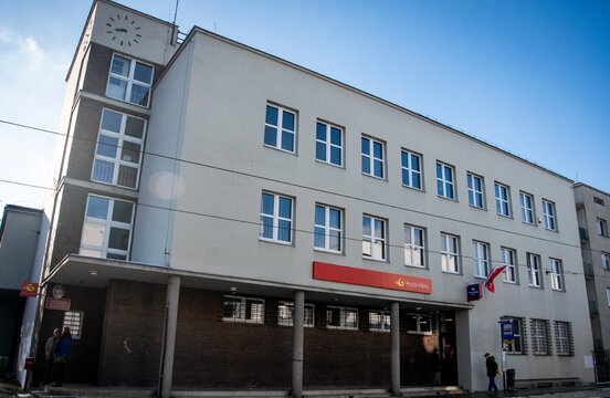 modernizacja placówki pocztowej w Katowicach  