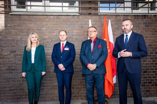 modernizacja placówki pocztowej w Katowicach  