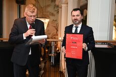 Grupa Amica w gronie laureatów konkursu Pracodawca „Rzeczpospolitej”.JPG