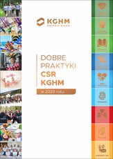 Dobre praktyki CSR KGHM w 2023 roku - okładka.jpg