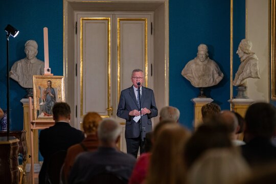 Press conference_fot.The Royal Castle in Warsaw
