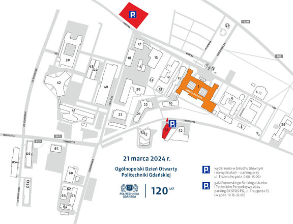 Ogólnopolski Dzień Otwarty PG - parking dla mediów