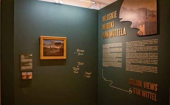 Temporary exhibition_Italian Views by van Wittel _fot.1_The Royal Castle in Warsaw