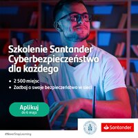Santander kurs cyberbezpieczeństwo
    