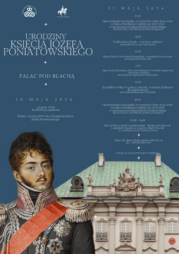 Urodziny księcia Józefa Poniatowskiego plakat
