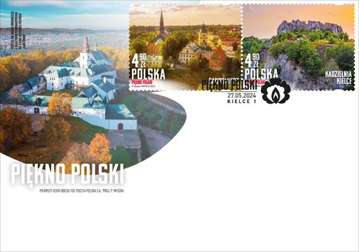 PIEKNO POLSKI FDC 3 