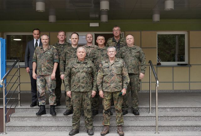 Dowódca Terytorialny Bundeswehry z wizytą w Dowództwie WOT 