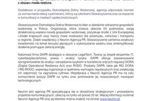 Neuron Agencja PR zdobywa nowych klientów