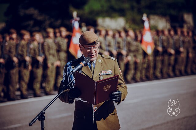 Żołnierze Wojsk Obrony Terytorialnej wzięli udział w Wielkiej Defiladzie 