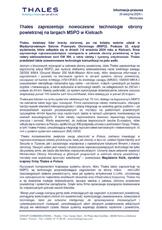 Thales_InformacjaPrasowa_MSPO_Obrona powietrzna.pdf