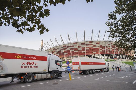 Wsparcie logistyczne Poczty Polskiej w walce ze skutkami powodzi 