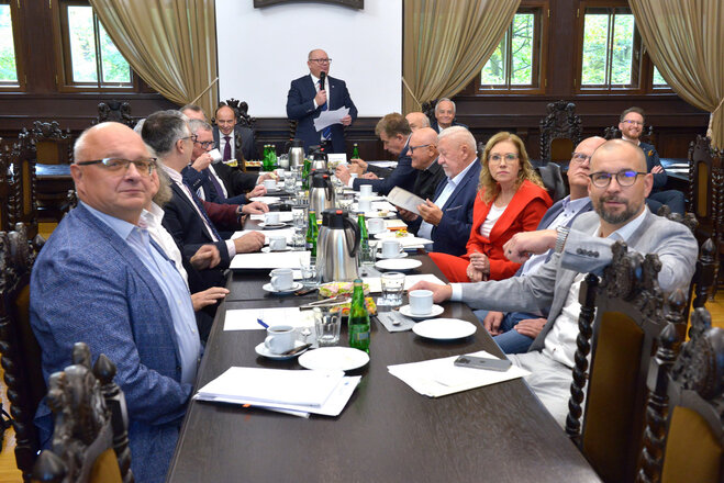 Inauguracyjne posiedzenie Zespołu Doradców Gospodarczych przy Rektorze PG