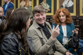 Na zdj. przedstawiciele partnerów PG w projekcie Circural MuSe, pierwsza z prawej prof. Magdalena Gajewska, która kieruje całym projektem. Fot. Krzysztof Mystkowski / Politechnika Gdańska