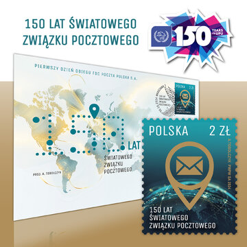 150 lat Światowego Związku Pocztowego 