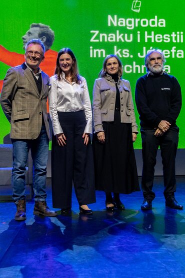 Robert Drogś, Natalia Wiercińska, Dominika Kozłowska i Jarosław Hrycak