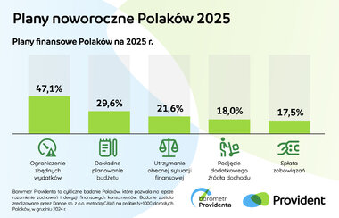 Grafika Plany noworoczne Polaków