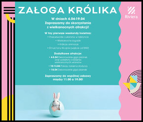 Wielkanocne atrakcje w Centrum Riviera.jpg