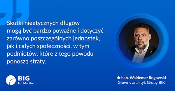 Już blisko pół miliona nieetycznych dłużników