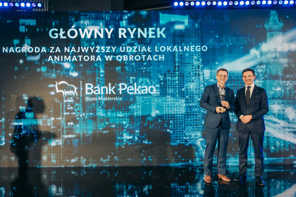 Biuro Maklerskie Pekao w gronie najaktywniejszych uczestników rynku kapitałowego według GPW