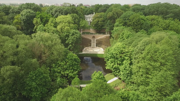 Zabytkowy ogród tarasowy SGGW udostępniony mieszkańcom Warszawy