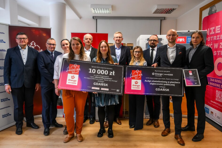 W plebiscycie „Świeć się z Energą” Gdańsk najpiękniej oświetlonym miastem na Pomorzu