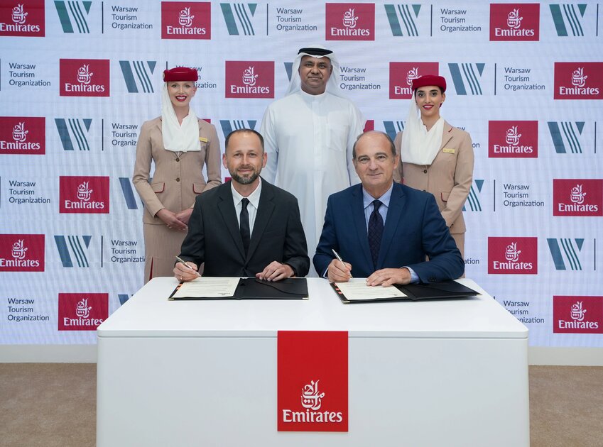 Emirates i Warszawska Organizacja Turystyczna nawiązują strategiczne partnerstwo w celu promocji stolicy Polski