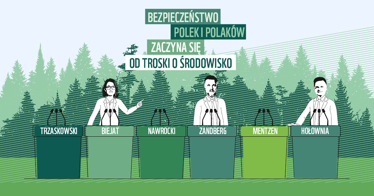 Bezpieczeństwo Polek i Polaków zaczyna się od troski o środowisko – Fundacja WWF apeluje do Kandydatów na Prezydenta RP