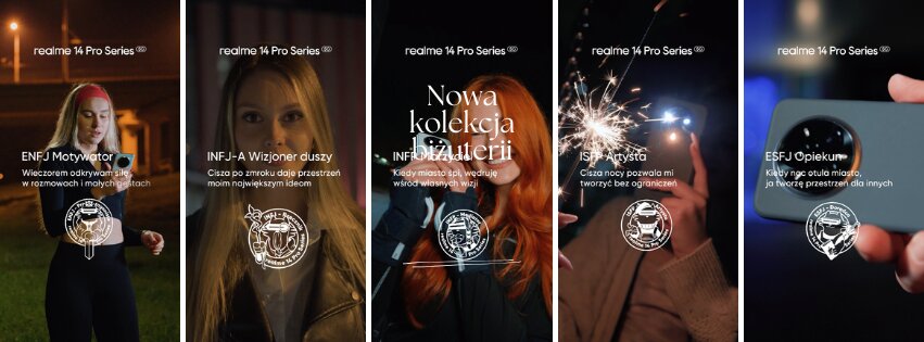 Marka realme przedstawia kampanię - real me after dark