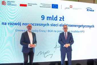 Enea pozyskała ponad 9 mld zł z BGK na rozwój nowoczesnej sieci dystrybucyjnej w ramach KPO (3)