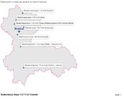 Mapa inwestycji planowanych w TD Kraków