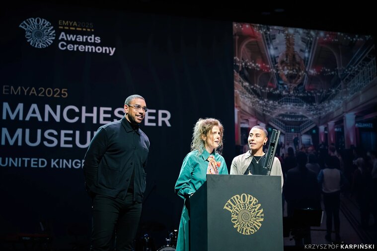 EMYA2025, zwycięzcy z Muzeum Manchesteru, Krzysztof Karpinski, mat  Muzeum Pamięci Sybiru