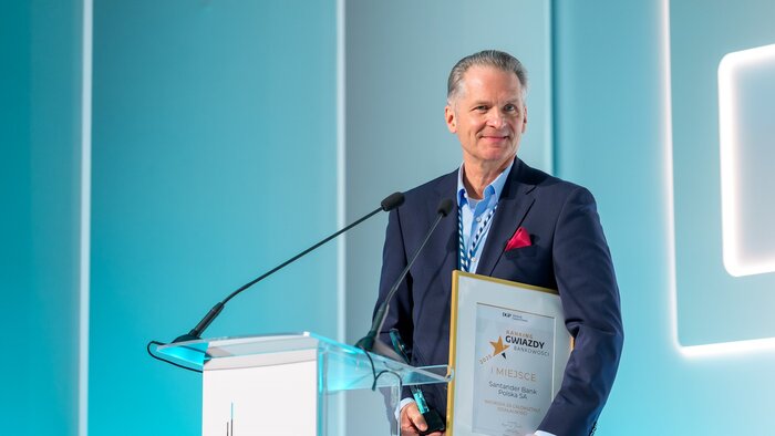 Michał Gajewski_nagroda Gwiazdy bankowości