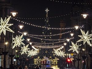 Świąteczne iluminacje w Łodzi