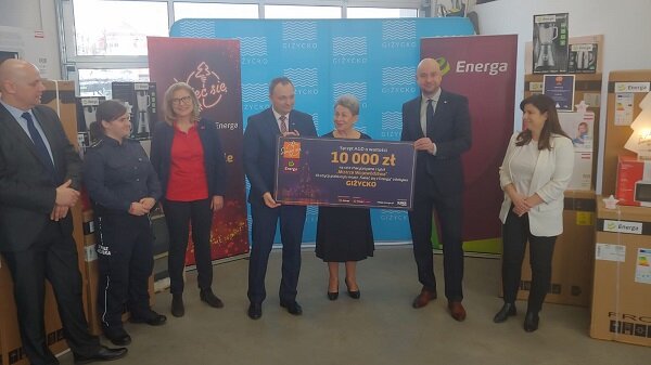11. edycja "Świeć się z Energą" - przekazanie nagród w Giżycku