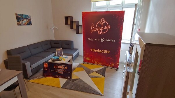 11. edycja "Świeć się z Energą" - mieszkanie dla rodziny zastępczej w Opolu wyposażone w sprzęt otrz