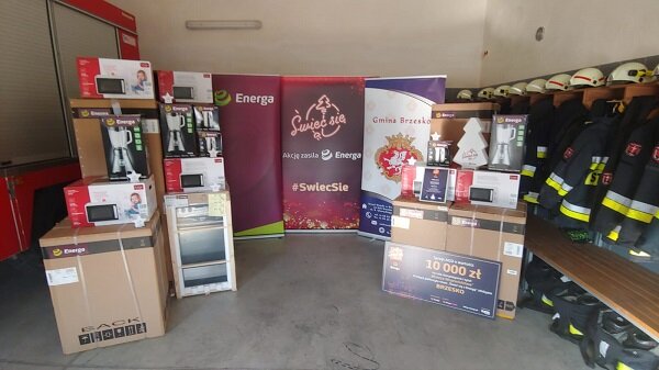 11. edycja "Świeć się z Energą" - nagrody o wartości 10 tys. zł dla potrzebujących z Brzeska