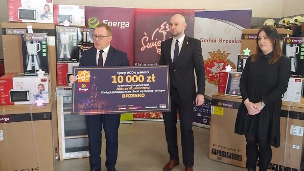 11. edycja "Świeć się z Energą" - przekazanie nagród w Brzesku