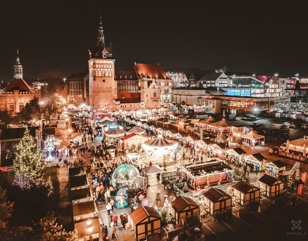 Iluminacje Świąteczne w Gdańsku, Źródło: Polska Pres, fot. Joanna Lewandowska