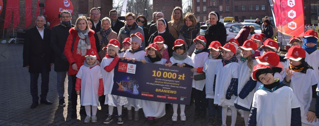 Uroczystość przekazania nagród w Braniewie