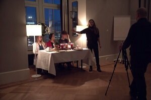 Przy świątecznym stole