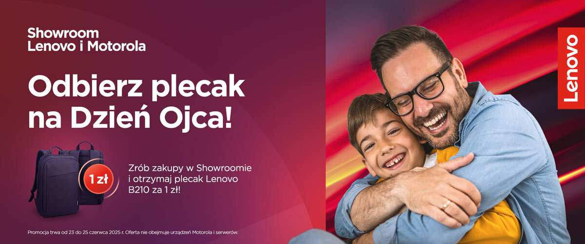 Zaskakująca promocja Lenovo z okazji Dnia Ojca - zrób zakupy w Showroomie i odbierz tablet Lenovo Tab M11 za złotówkę
