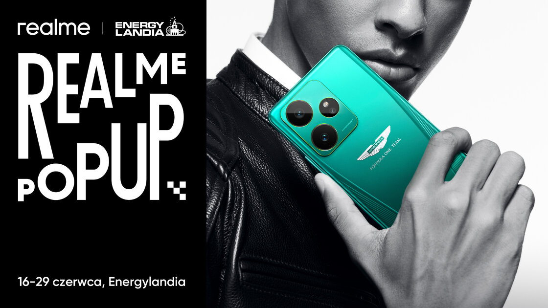 Realme GT 7 Dream Edition w Energylandii! Nowa strefa, konkursy i emocje na rollercoasterze Formuła