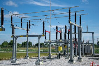 Nowa stacja elektroenergetyczna w Borku Wielkopolskim (1)